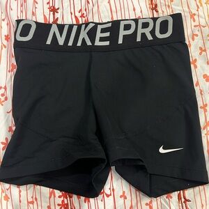 Nike pro spandex shorts